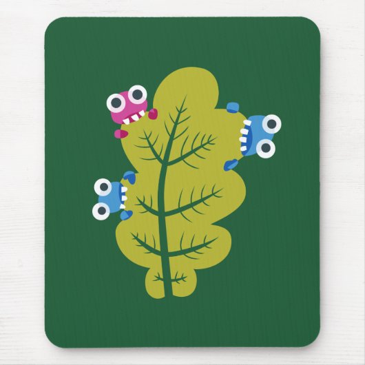 Pflanze Lover Kawaii Niedlich Funny Mousepad (Vorne)