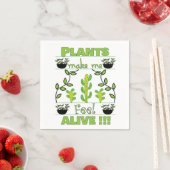 Pflanze Lover Party Serviette (Beispiel)