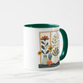 Pflanze Lover Pflanze auf Windows-Kaffee Tasse (VorderseiteRechts)