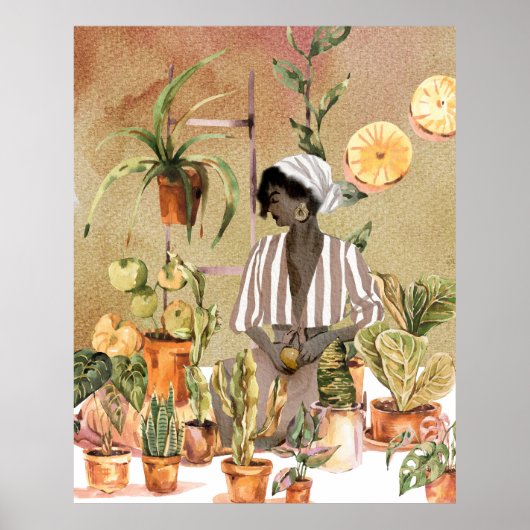 Pflanze Lover Poster (Vorne)