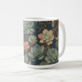 Pflanze Lover Succulents Gartenmuster Kaffeetasse (VorderseiteRechts)