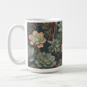 Pflanze Lover Succulents Gartenmuster Kaffeetasse