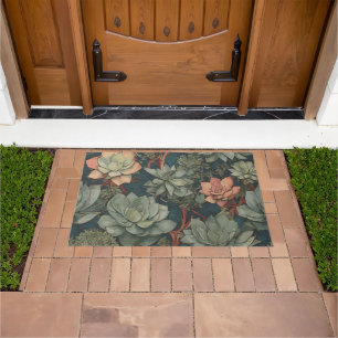 Pflanze Lover Succulents Muster Fußmatte