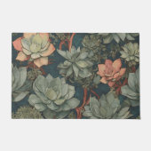 Pflanze Lover Succulents Muster Fußmatte (Vorderseite)