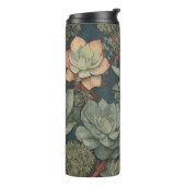Pflanze Lover Succulents Muster Thermosbecher (Nach links gedreht)
