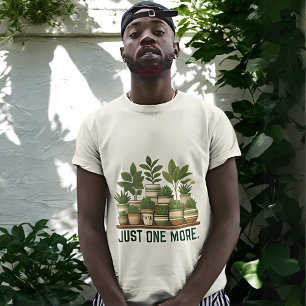 Pflanze Lover T - Shirt - NUR EIN Minimalistischer