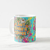Pflanze Lover's Coffee - Niedliche Kaffee-Tasse fü Kaffeetasse (Vorderseite Links)