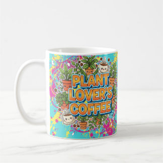 Pflanze Lover's Coffee - Niedliche Kaffee-Tasse fü Kaffeetasse