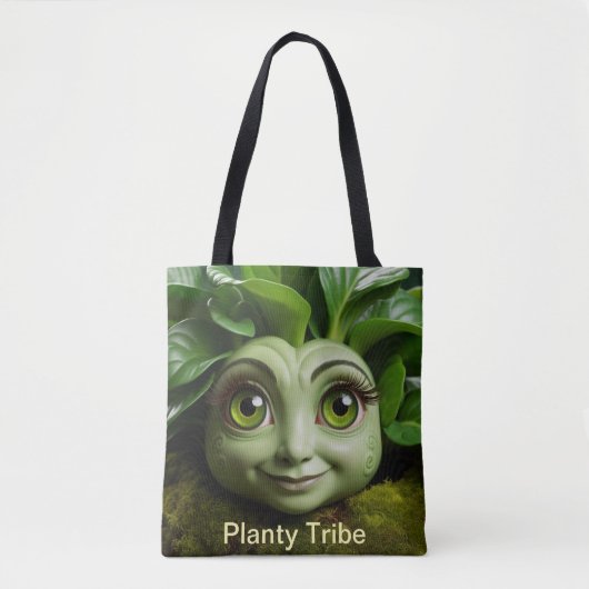 Pflanze Lovers Tote Tasche (Vorderseite)