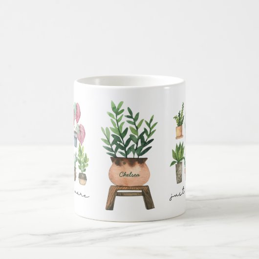 Pflanze macht nur noch eine Pflanze mit Namen Kaffeetasse (Mittel)