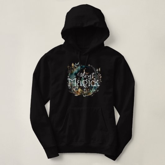 Pflanze Magick Hoodie (Design vorne)