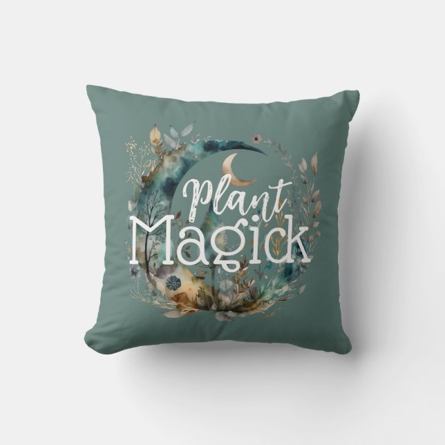 Pflanze Magick Kissen (Vorderseite)