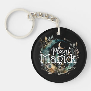 Pflanze Magick Schlüsselanhänger
