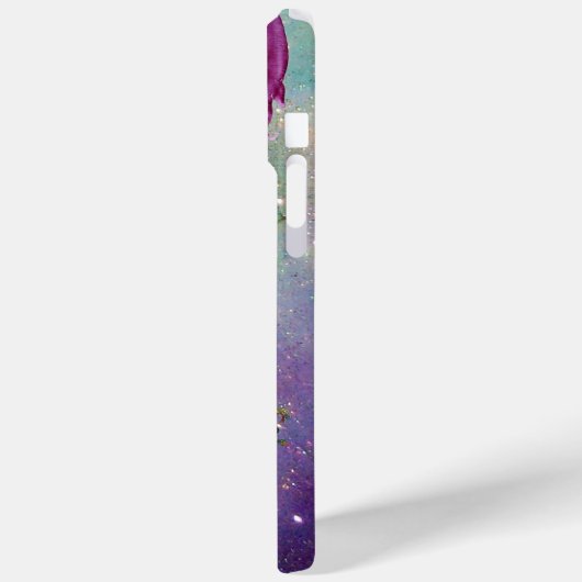 PFLANZE / MAGISCHE WIRBEL IN SPARKALblau Case-Mate iPhone Hülle (Rückseite / Links)