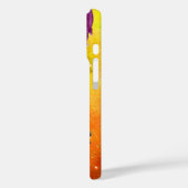 PFLANZE / MAGISCHE WIRBEL IN SPARKELGELB Case-Mate iPhone HÜLLE (Rückseite / Links)