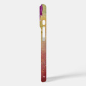 PFLANZE / MAGISCHE WIRBEL IN SPARKELGELB Case-Mate iPhone HÜLLE (Rückseite / Links)