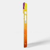 PFLANZE / MAGISCHE WIRBEL IN SPARKELGELB Case-Mate iPhone HÜLLE (Rückseite / Links)