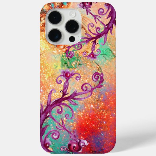 PFLANZE / MAGISCHE WIRBEL IN SPARKELrosa Case-Mate iPhone Hülle (Rückseite)