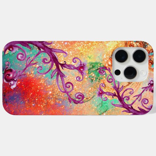 PFLANZE / MAGISCHE WIRBEL IN SPARKELrosa Case-Mate iPhone Hülle (Rückseite (Horizontal))