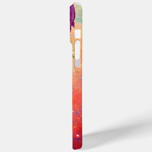 PFLANZE / MAGISCHE WIRBEL IN SPARKELrosa Case-Mate iPhone Hülle (Rückseite / Links)