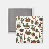 Pflanze Magnet (Vorderseite/Rückseite)