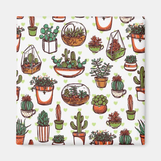 Pflanze Magnet (Vorne)