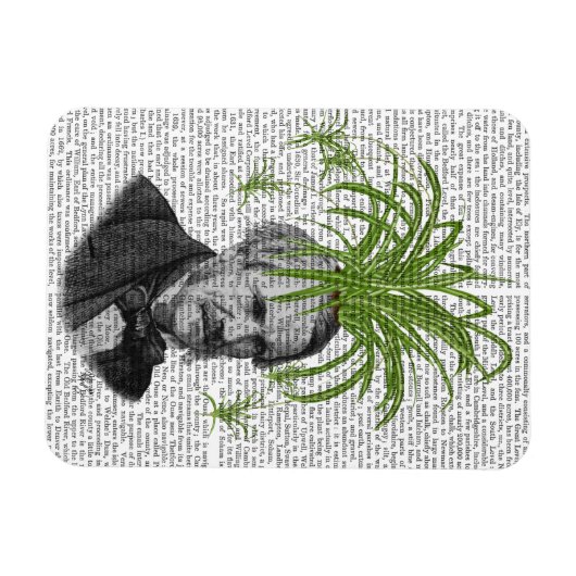 Pflanze Magnet (Horizontal)