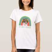 Pflanze Mama Boho Rainbow Garden Monstera Blätter T-Shirt (Vorderseite)
