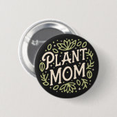 Pflanze Mama Button (Vorne & Hinten)
