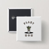 Pflanze Mama Button (Vorne & Hinten)