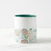 Pflanze Mama Cactus succulents personalize Tasse (Zentrum)