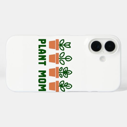 Pflanze Mama Case-Mate iPhone Hülle (Rückseite (Horizontal))