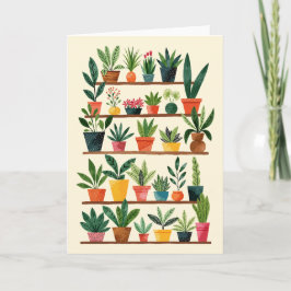 Pflanze Mama Dankeskarte