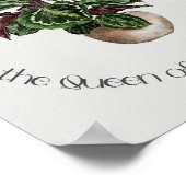 Pflanze Mama - Die Königin aller Dinge Grün Poster (Ecke)