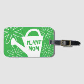 Pflanze Mama Funny Garening Reisegepäck-Tag Gepäckanhänger (Vorderseite (Horizontal))