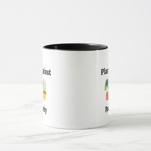 Pflanze Mama Gartenanlage Lover Pflanze Feminist G Tasse (Zentrum)