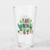Pflanze Mama - Gartenbau, Planergeschenk für Mama Glas (Rückseite)