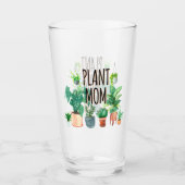 Pflanze Mama - Gartenbau, Planergeschenk für Mama Glas (Vorderseite)