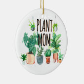 Pflanze Mama - Gartenbau, Planergeschenk für Mama Keramik Ornament (Rechts)