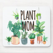 Pflanze Mama - Gartenbau, Planergeschenk für Mama Mousepad (Vorne)