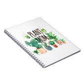 Pflanze Mama - Gartenbau, Planergeschenk für Mama Notizblock (Rechte Seite)