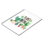 Pflanze Mama - Gartenbau, Planergeschenk für Mama Notizblock (Linke Seite)