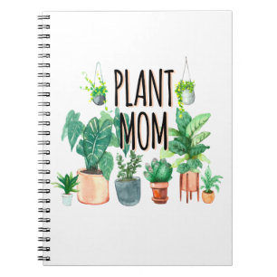 Pflanze Mama - Gartenbau, Planergeschenk für Mama Notizblock