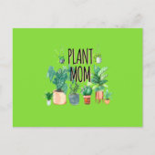 Pflanze Mama - Gartenbau, Planergeschenk für Mama Postkarte (Vorderseite)