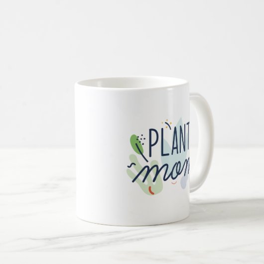 Pflanze Mama Kaffeetasse (VorderseiteRechts)