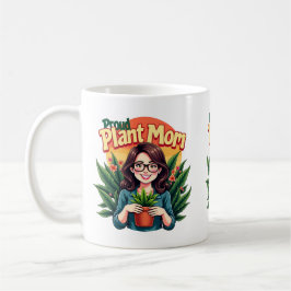 Pflanze Mama Kaffeetasse