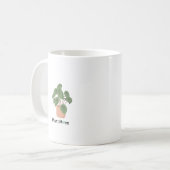 Pflanze Mama Kaffeetasse (Vorderseite Links)