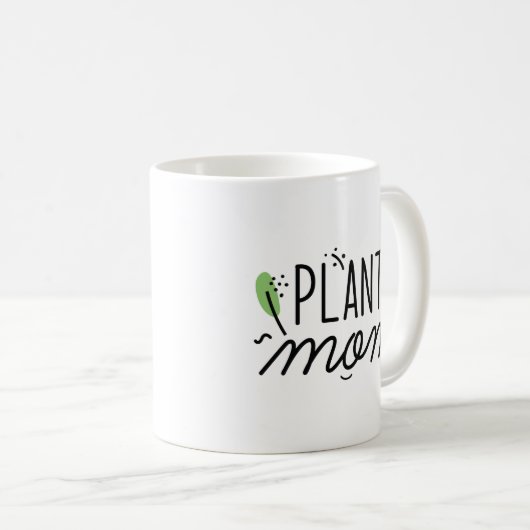 Pflanze Mama Kaffeetasse (VorderseiteRechts)