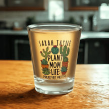 Pflanze Mama Leben Prickly Cactus Shot Glass