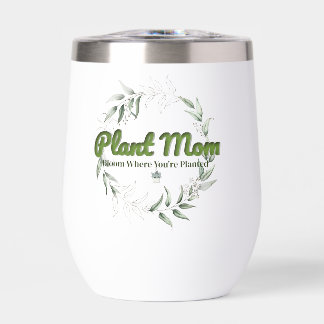 Pflanze Mama Minimaler botanischer Tumbler